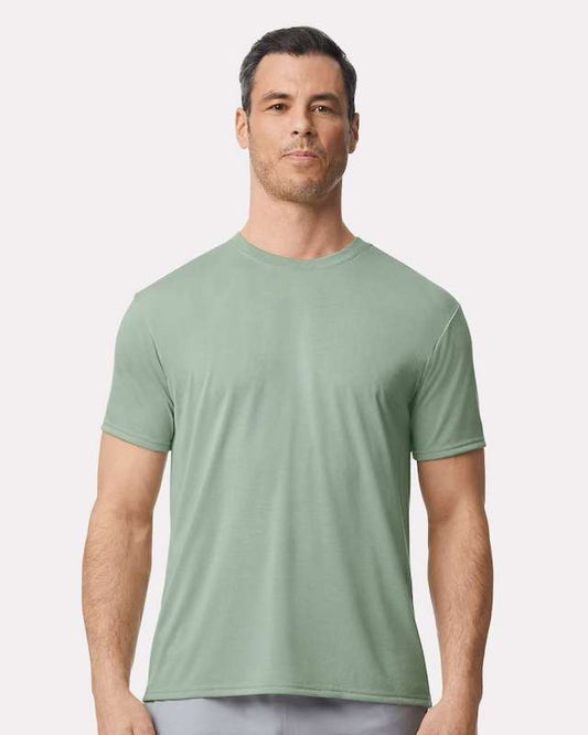 Pickleball court Sage Green SS Tee