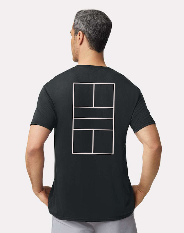 Courtside SS Tee shirt BLACK